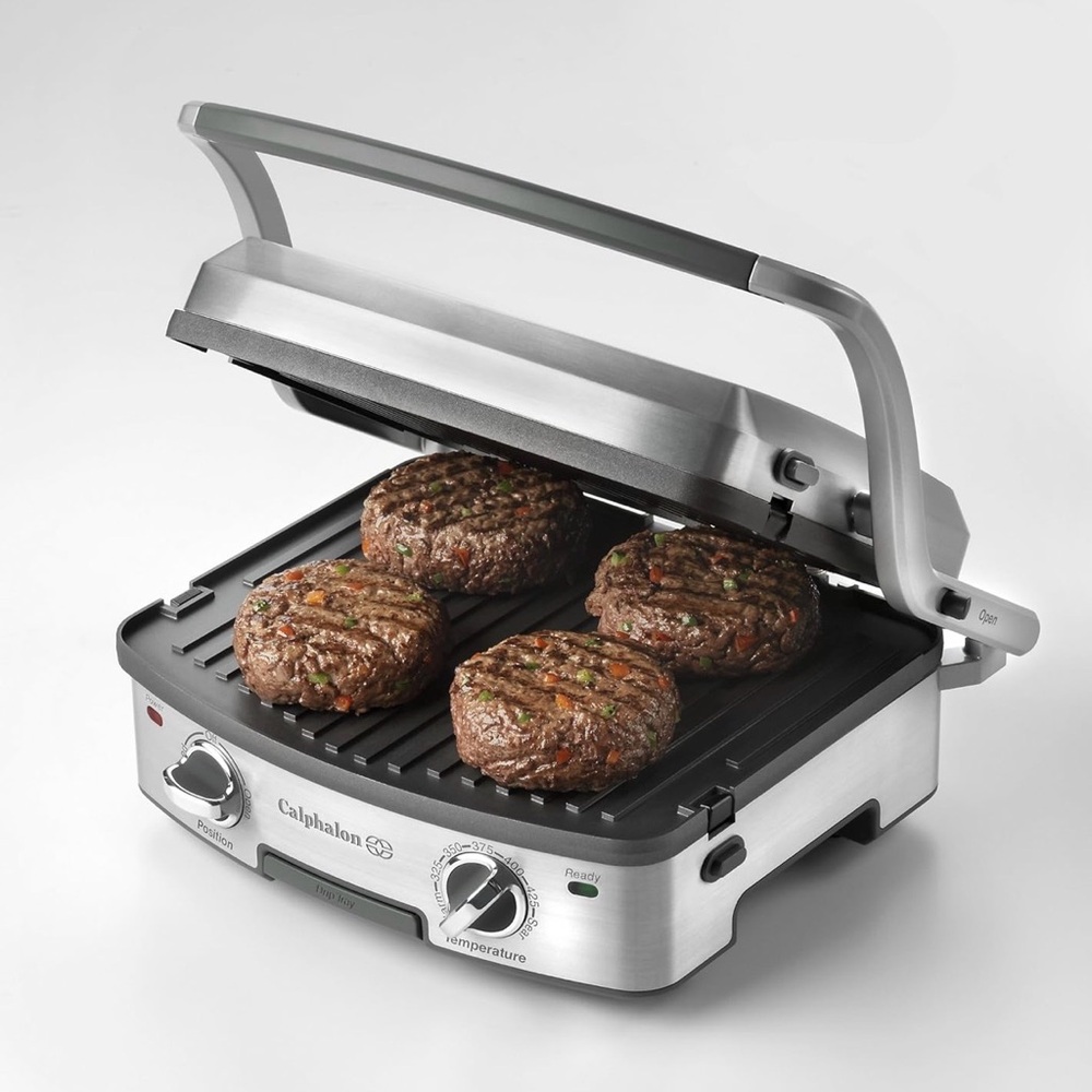 Calphalon 5 in 1 Electric Grill with Removable Plates - Picture 11 of 15